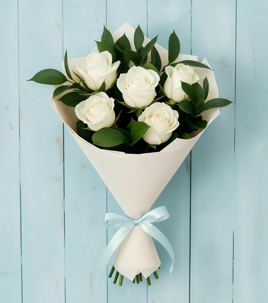 Букет цветов из: Розы в Малиновом озере