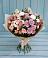 Букет цветов из: Хризантемы, Розы и Альстромерии в Малиновом озере