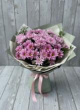 Букет цветов из:  Хризантемы в Малиновом озере