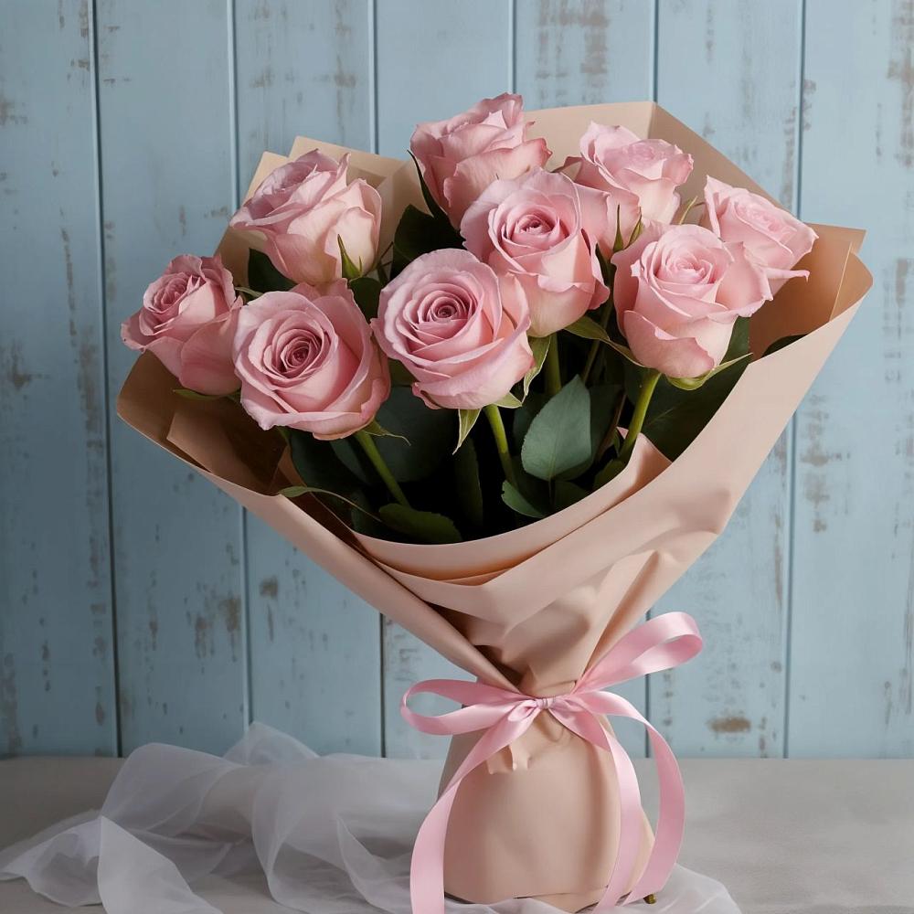 Букет цветов из: Розы в Малиновом озере