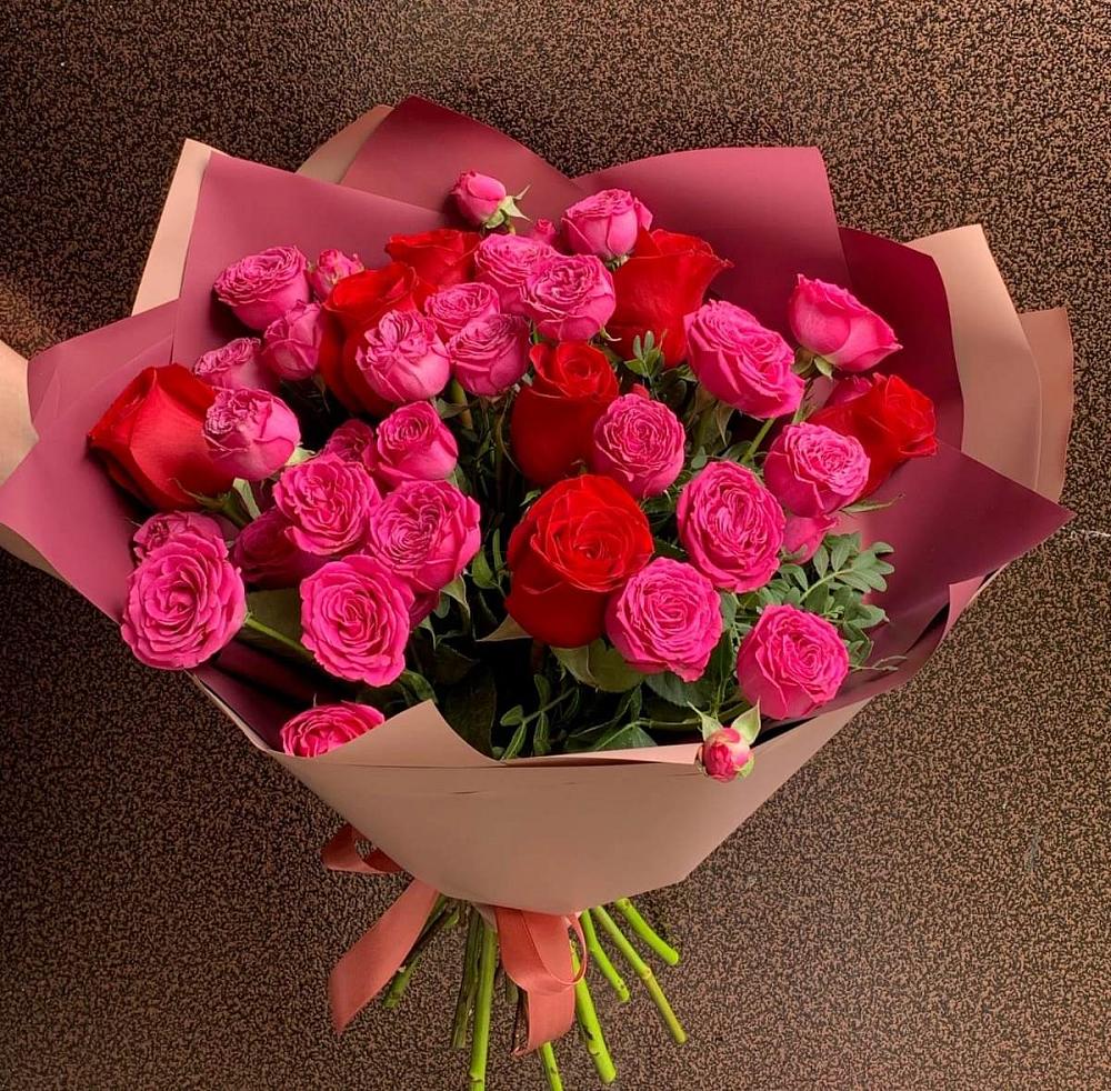 Букет В объятьях нежности в Малиновом озере