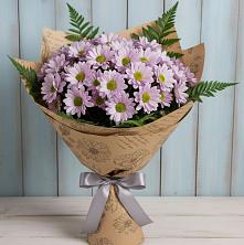 Букет цветов из:  Хризантемы в Малиновом озере