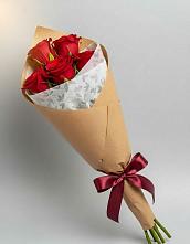 Букет цветов из:  Розы #REPLACE_PRED# Малиновом озере