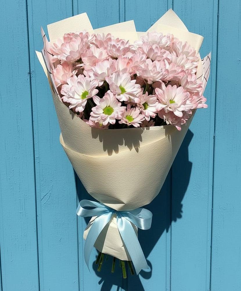 Букет цветов из: Хризантемы в Малиновом озере